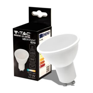 Lampada Led 10W GU10 110° Luce Fredda 1000 Lumen